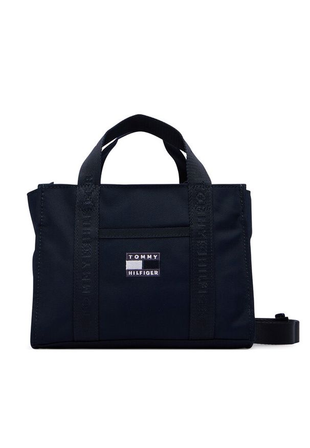 TOMMY HILFIGER - Torebka Tommy Hilfiger. Kolor: niebieski