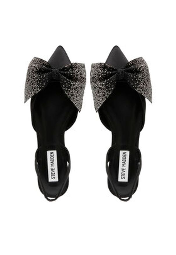 Steve Madden Baleriny SM11003006-486 Czarny. Kolor: czarny. Materiał: materiał