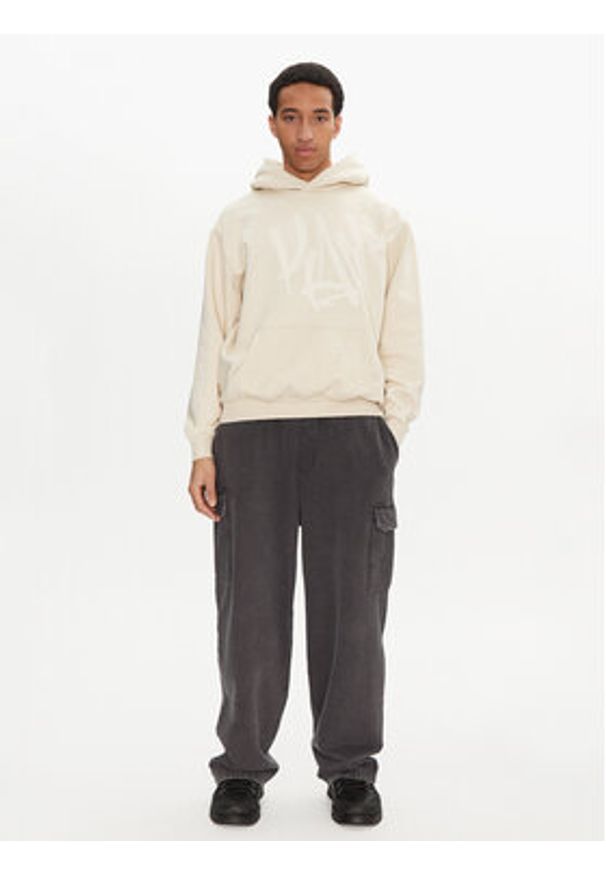 Karl Kani Bluza Signature Tag 60210337 Beżowy Regular Fit. Kolor: beżowy. Materiał: bawełna