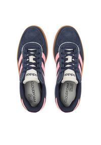 Adidas - adidas Sneakersy Breaknet Sleek IH5467 Granatowy. Kolor: niebieski. Materiał: skóra, zamsz #5