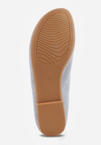 Born2be - Niebieskie Casualowe Balerinki z Imitacji Zamszu Zambra. Okazja: na co dzień. Kolor: niebieski. Materiał: zamsz. Wzór: kolorowy. Sezon: lato. Styl: casual #4