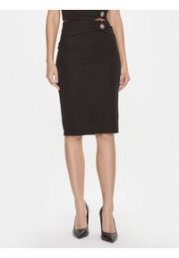 Guess Spódnica ołówkowa Febe Midi Skirt W4RD81 KAQL2 Czarny Slim Fit. Kolor: czarny #1