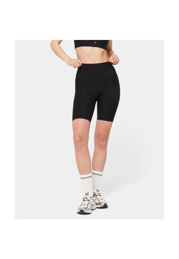 Bikery Carpatree prążkowane z kieszenią Onyx flow czarne. Kolor: czarny. Materiał: prążkowany. Sport: fitness