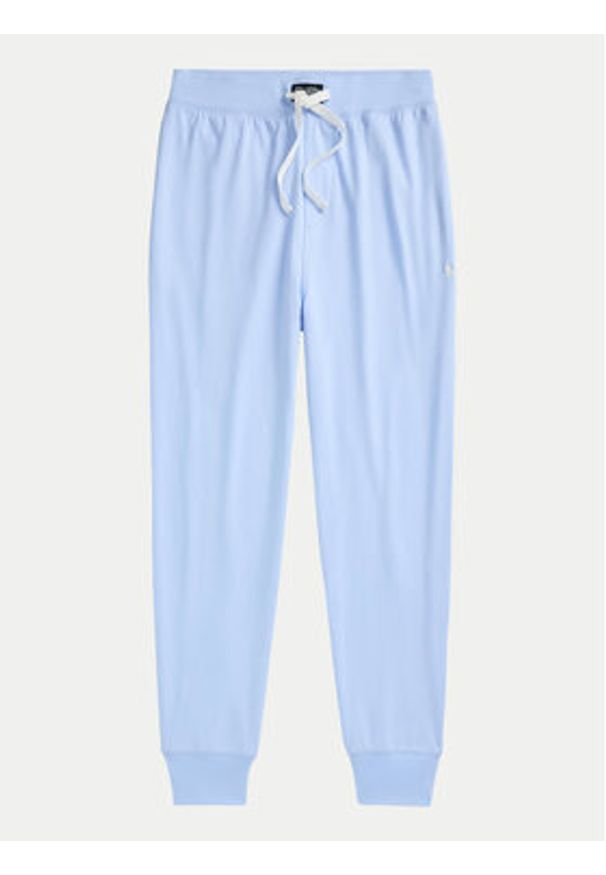 Polo Ralph Lauren Spodnie piżamowe 714899511012 Błękitny Regular Fit. Kolor: niebieski. Materiał: bawełna