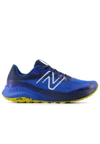 Buty New Balance DynaSoft Nitrel v5 MTNTRRL5 - niebieskie. Kolor: niebieski. Materiał: materiał, syntetyk. Szerokość cholewki: normalna. Sport: fitness, bieganie