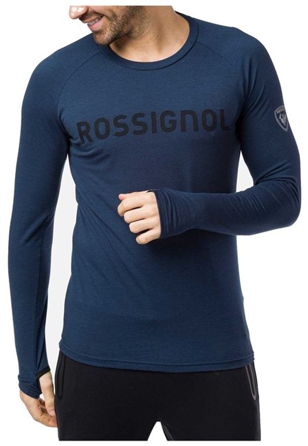 Rossignol - ROSSIGNOL Bluza long-sleeve LIFETECH TEE LS navy. Długość rękawa: długi rękaw