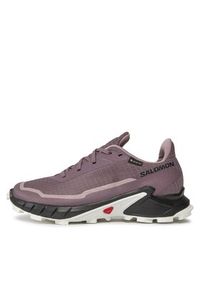 salomon - Salomon Buty do biegania Alphacross 5 Gtx W GORE-TEX 473110 23 W0 Fioletowy. Kolor: fioletowy. Materiał: materiał. Technologia: Gore-Tex #4