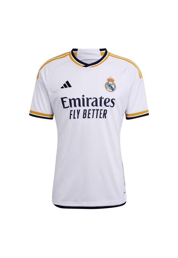 Adidas - Koszulka domowa Real Madrid 2023/24. Kolor: biały
