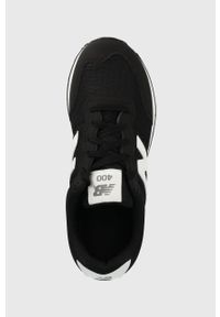 New Balance sneakersy GM400CO1 kolor czarny. Nosek buta: okrągły. Zapięcie: sznurówki. Kolor: czarny. Materiał: guma #3