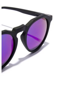 Hawkers okulary przeciwsłoneczne kolor czarny. Kształt: okrągłe. Kolor: czarny #5