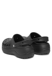 Crocs Klapki BAYA PLATFORM CLOG 208186-001 Czarny. Kolor: czarny. Obcas: na platformie #7