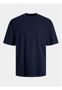 Jack & Jones - Jack&Jones T-Shirt Bradley 12249319 Granatowy Regular Fit. Kolor: niebieski. Materiał: bawełna