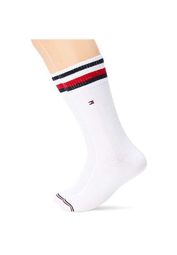 ZEAGLE - Skarpetki męskie Tommy Hilfiger 39-42 - Styl i komfort. Kolor: wielokolorowy. Materiał: poliamid, bawełna
