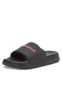 Juicy Couture Klapki PJC2 Czarny. Kolor: czarny. Materiał: syntetyk