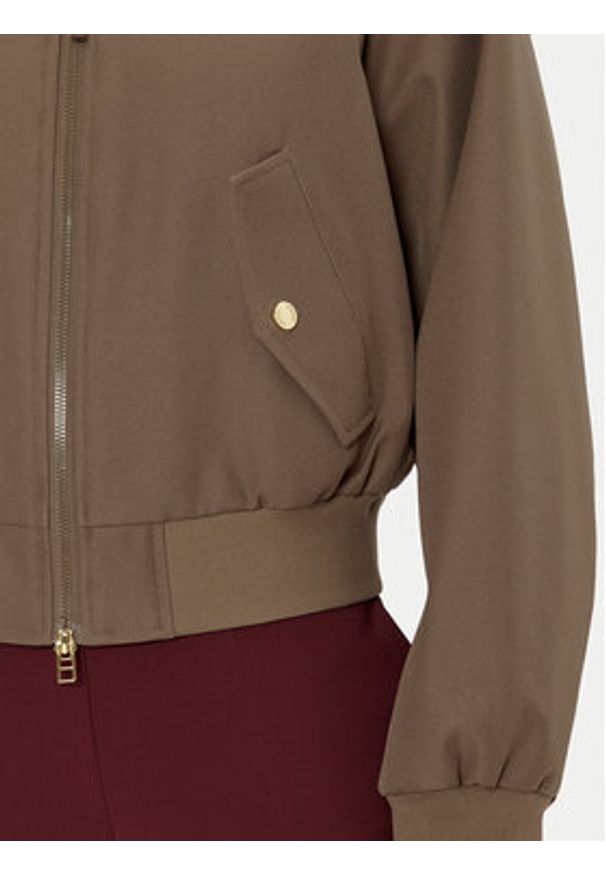 JOOP! Kurtka bomber 58Okelani 30044771 Brązowy Regular Fit. Kolor: brązowy. Materiał: syntetyk