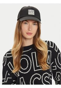 EA7 Emporio Armani Czapka z daszkiem 280044 4F100 00020 Czarny. Kolor: czarny. Materiał: poliester, materiał