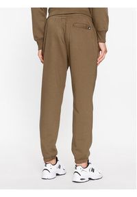 New Balance Spodnie dresowe Essentials Stacked Logo French Terry Sweatpant MP31539 Brązowy Regular Fit. Kolor: brązowy. Materiał: bawełna, syntetyk #2
