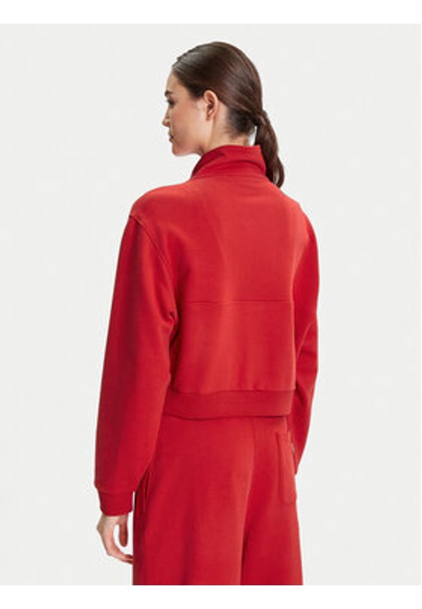Hugo - HUGO Bluza Dorata_B 50542972 Czerwony Loose Fit. Kolor: czerwony. Materiał: bawełna