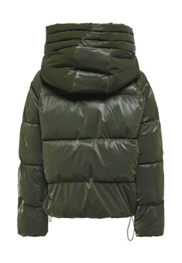 only - ONLY Kurtka zimowa Bergen 15351969 Zielony Oversize. Kolor: zielony. Materiał: syntetyk. Sezon: zima