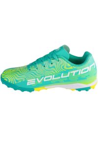 Joma - Buty piłkarskie turfy chłopięce, Evolution Jr 24 EVJW TF. Kolor: niebieski. Sport: piłka nożna