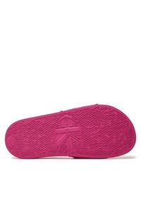 Calvin Klein Jeans Klapki Slide Monogram Co YW0YW00103 Różowy. Kolor: różowy