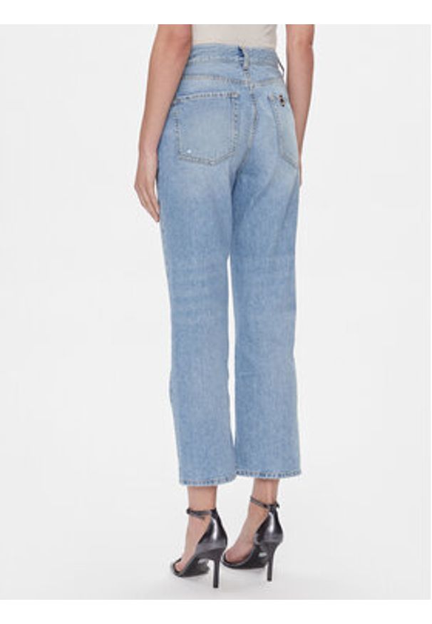 Liu Jo Jeansy UA4156 D4666 Niebieski Boyfriend Fit. Kolor: niebieski