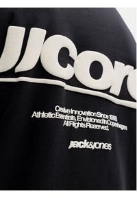 Jack & Jones T-Shirt Club 12289842 Czarny Relaxed Fit. Kolor: czarny. Materiał: bawełna #8