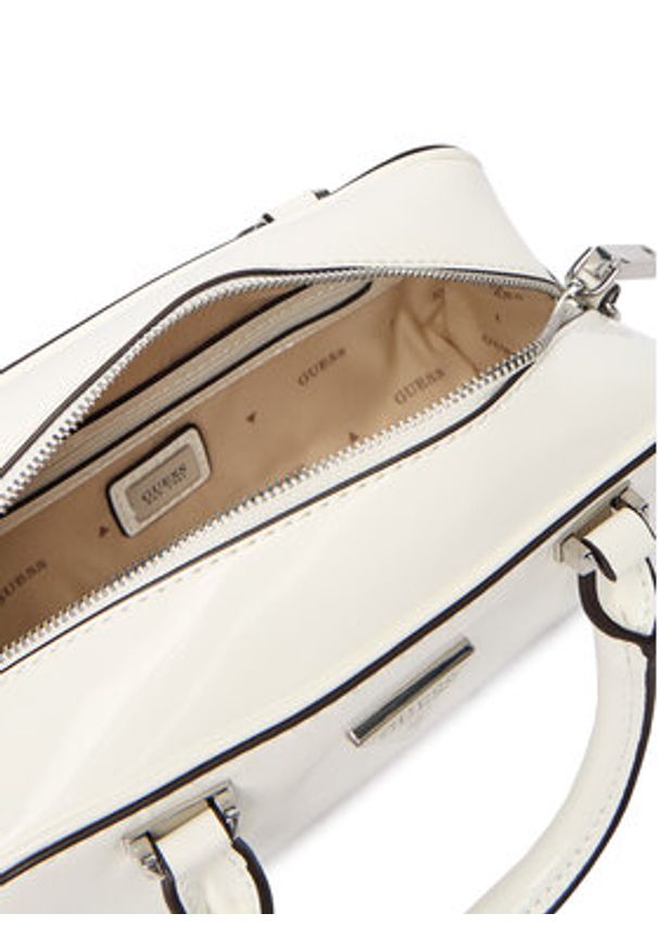 Guess Torebka Arnela Mini HWNY94 96740 Biały. Kolor: biały. Materiał: skórzane