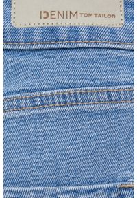 Tom Tailor jeansy damskie high waist. Stan: podwyższony. Kolor: niebieski #2