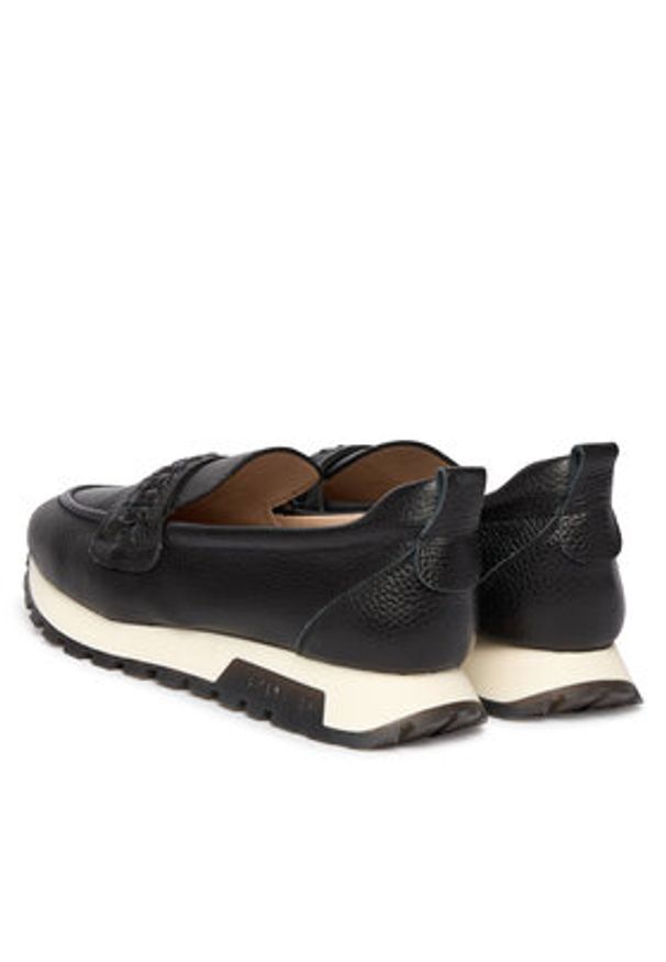 Hispanitas Mokasyny HV264755 C008 Czarny. Kolor: czarny. Materiał: skóra