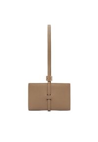 Calvin Klein Portfel Emblem Hw Pebble Wallet On Strap LV04F1130G Beżowy. Kolor: beżowy. Materiał: skóra #2