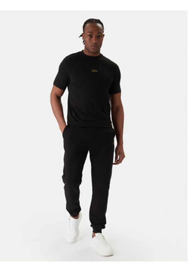 Karl Lagerfeld - KARL LAGERFELD Spodnie dresowe 705782 561917 Czarny Regular Fit. Kolor: czarny. Materiał: bawełna