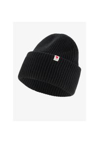 Fjällräven - Czapka zimowa Fjallraven Heavy Beanie - black. Kolor: czarny. Sezon: zima