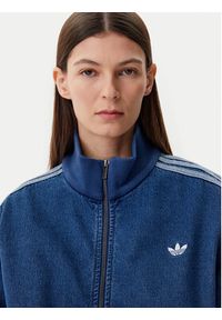 Adidas - adidas Bluza adicolor Denim JD2570 Niebieski Regular Fit. Kolor: niebieski. Materiał: bawełna