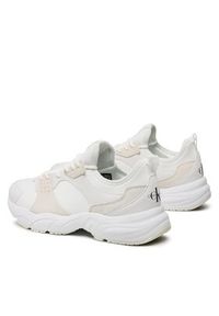 Calvin Klein Jeans Sneakersy Retro Tennis Sock YM0YM00590 Biały. Kolor: biały. Materiał: materiał #2