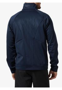 Kurtka polarowa męska Helly Hansen HP Windproof Fleece 2.0. Kolor: niebieski. Materiał: polar