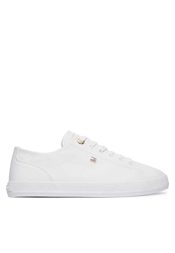 TOMMY HILFIGER - Tenisówki Tommy Hilfiger. Kolor: biały