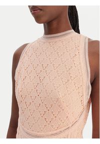 Guess Sukienka letnia W6GK16 K2953 Pomarańczowy Slim Fit. Kolor: pomarańczowy. Materiał: syntetyk. Sezon: lato #2