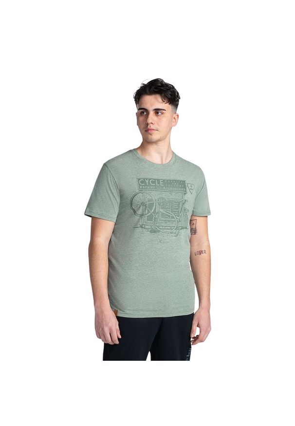 Koszulka Kilpi Portela. Kolor: zielony. Sport: turystyka piesza