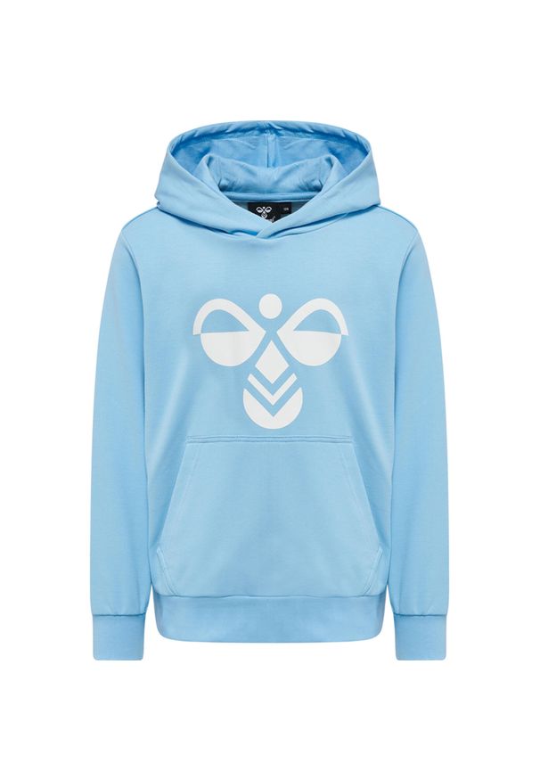 Bluza z kapturem dla dzieci Hummel Cuatro. Typ kołnierza: kaptur. Kolor: niebieski