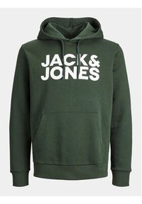 Jack & Jones - Jack&Jones Bluza Corp 12152840 Zielony Standard Fit. Kolor: zielony. Materiał: bawełna #3