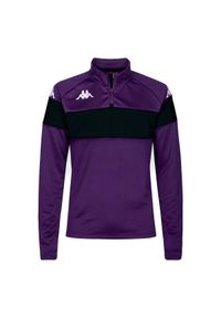 Bluza Kappa Dovare. Kolor: fioletowy, wielokolorowy, żółty, czarny. Sport: fitness