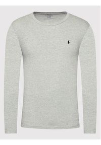 Polo Ralph Lauren Longsleeve Sle 714844759003 Szary Regular Fit. Typ kołnierza: polo. Kolor: szary. Materiał: bawełna. Długość rękawa: długi rękaw #3