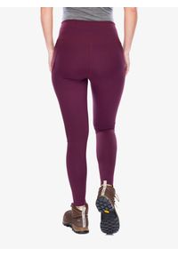 Fjällräven - Legginsy damskie Fjallraven Abisko Tights. Kolor: fioletowy