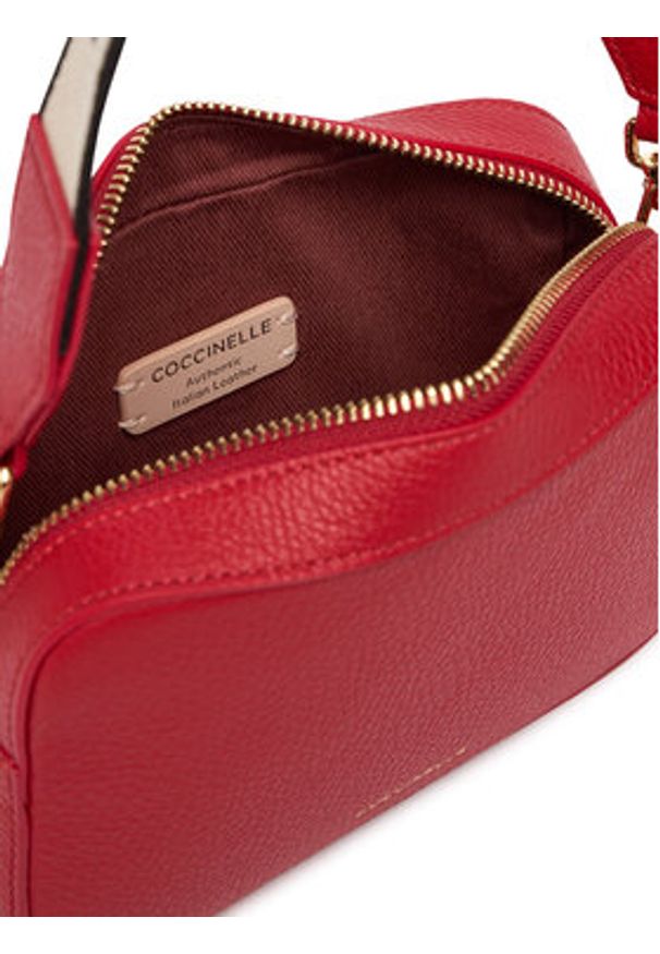 Coccinelle Torebka MN5 Tebe E5 E5 MN5 55 I1 01 Czerwony. Kolor: czerwony. Materiał: skórzane