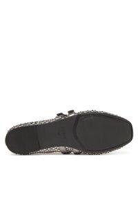 Guess Baleriny FLJKNN FAB02 Srebrny. Kolor: srebrny. Materiał: materiał