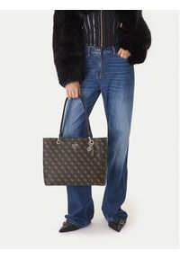 Guess Torebka Noelle II HWQG96 72250 Czarny. Kolor: czarny. Materiał: skórzane #6