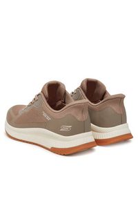 skechers - Skechers Sneakersy Bobs Squad 4-Staple Look 117624/TPE Beżowy. Kolor: beżowy. Materiał: materiał #5