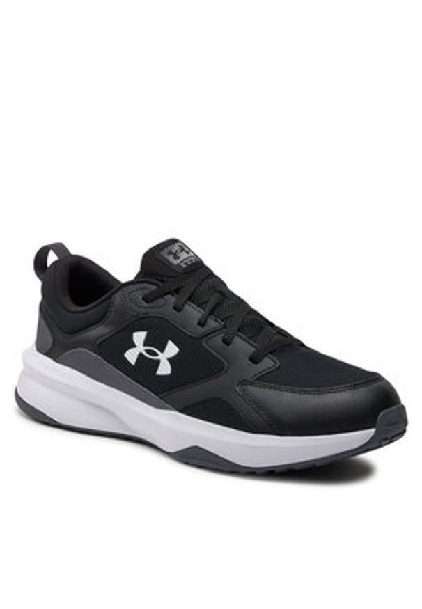 Under Armour Sneakersy Ua Charged Edge 3026727-003 Czarny. Kolor: czarny. Materiał: skóra