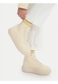 Roxy Sneakersy CEOB-V12-1215 Żółty. Kolor: żółty. Materiał: materiał #3